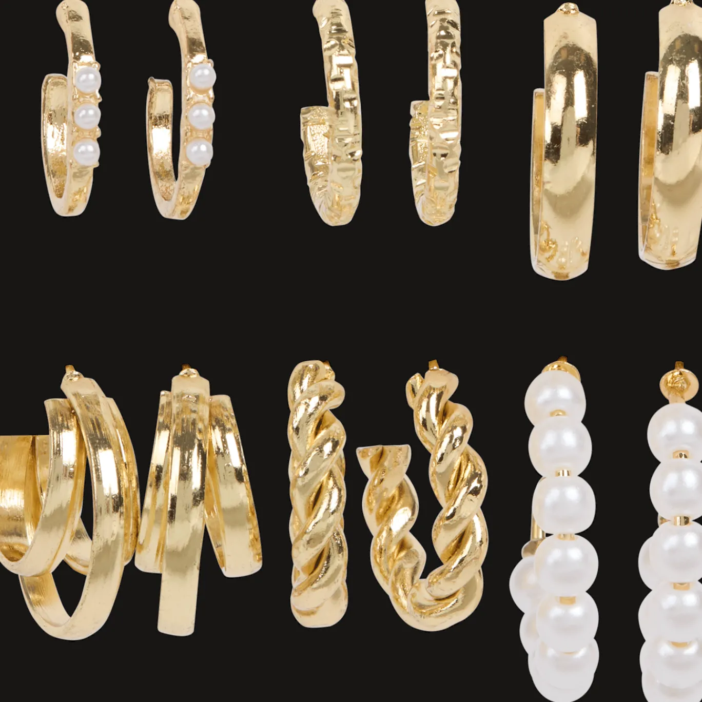 Action Boucles d'oreilles Trendz* Montres Et Bijoux