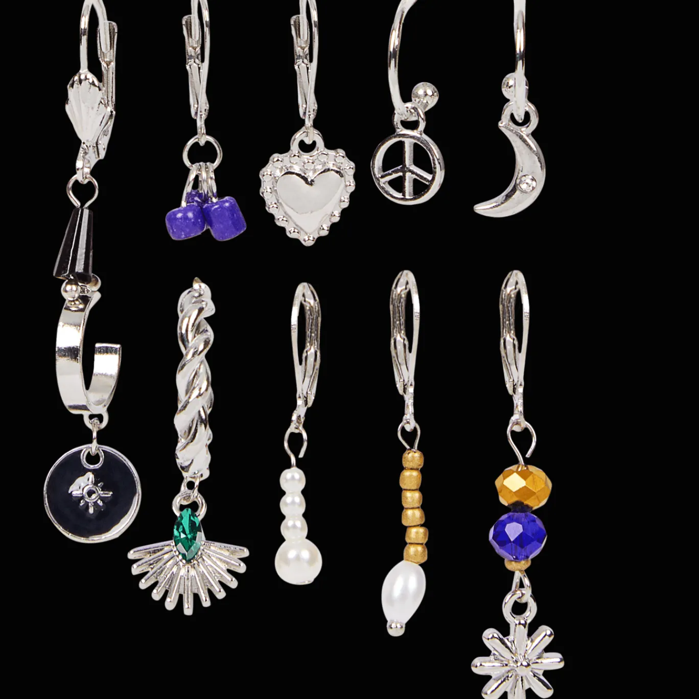 Action Boucles d’oreilles Trendz* Montres Et Bijoux