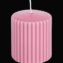 Action Bougie cylindrique côtelée* Bougies