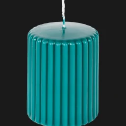Action Bougie cylindrique côtelée* Bougies