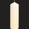 Action Bougie cylindrique Ivoire* Bougies