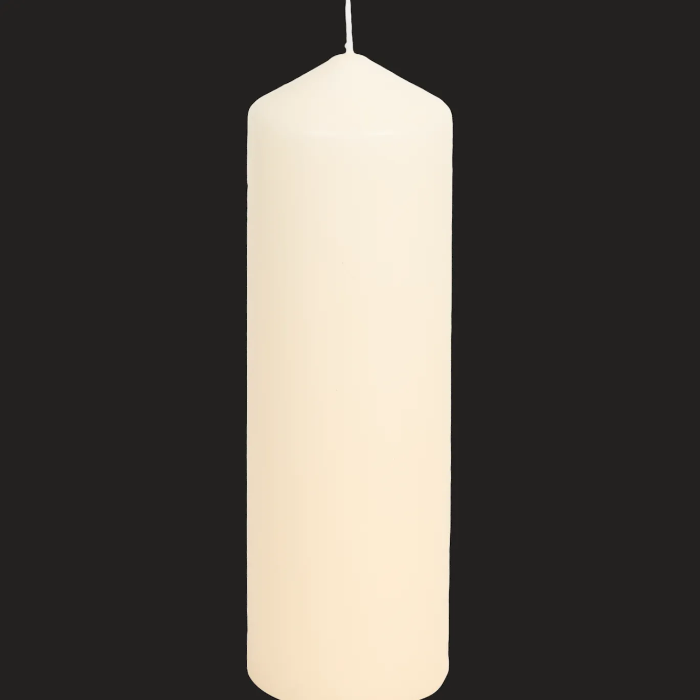 Action Bougie cylindrique Ivoire* Bougies