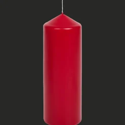 Action Bougie cylindrique Rouge* Bougies