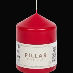 Action Bougie cylindrique Rouge* Bougies