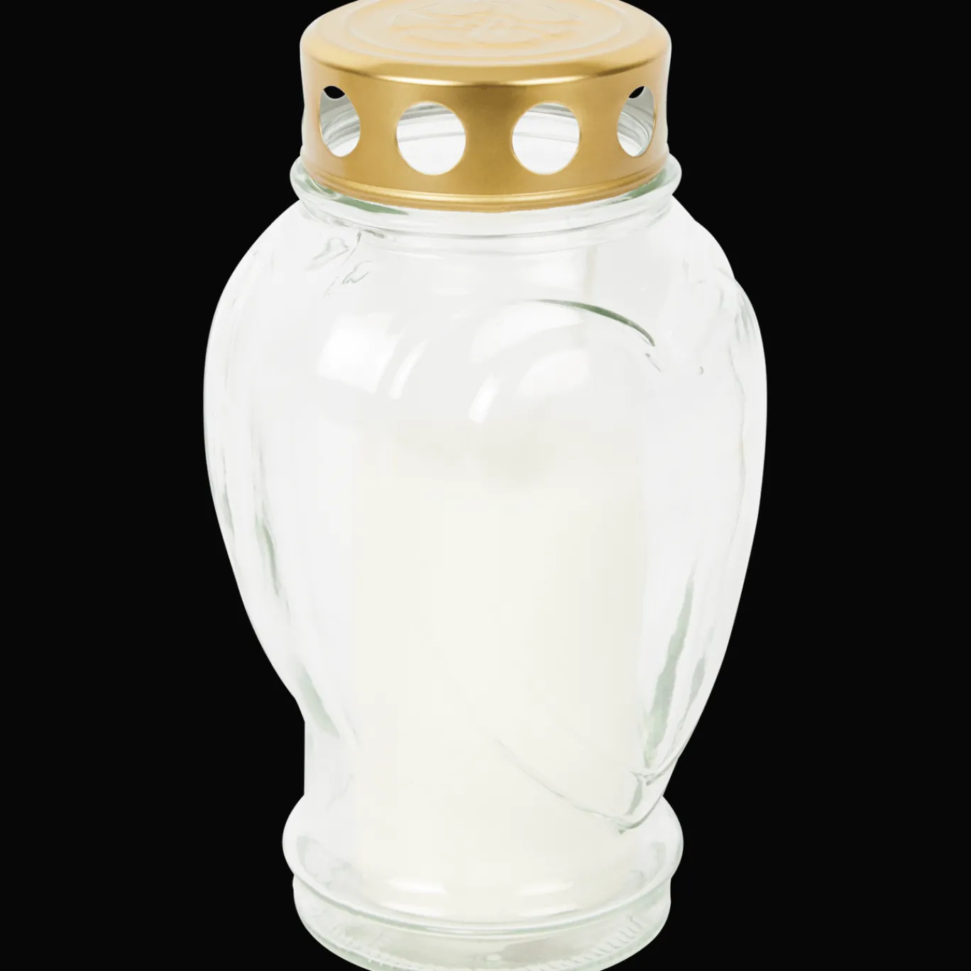 Action Bougie funéraire en verre* Bougies