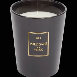 Action Bougie parfumée dans un verre* Bougies