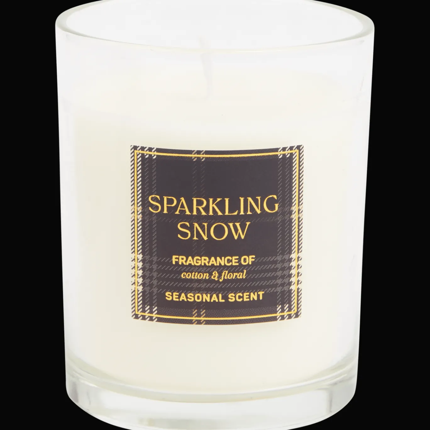 Action Bougie parfumée dans un verre* Bougies