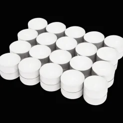 Bolsius Bougies chauffe-plats blanches* Bougies