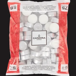 Candra Bougies chauffe-plats Blanc* Bougies