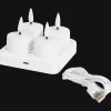 Action Bougies chauffe-plats électriques Blanc* Bougies