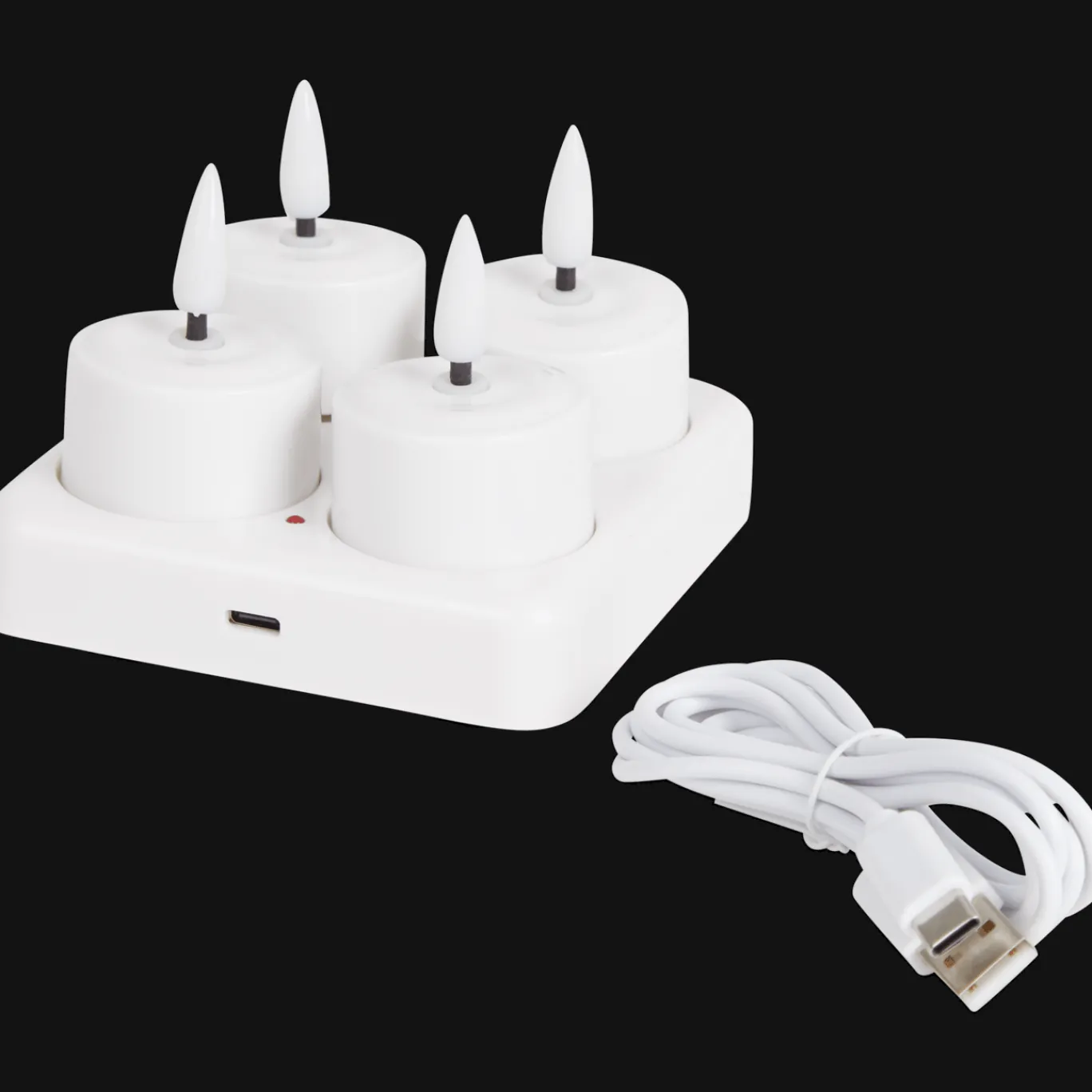 Action Bougies chauffe-plats électriques Blanc* Bougies