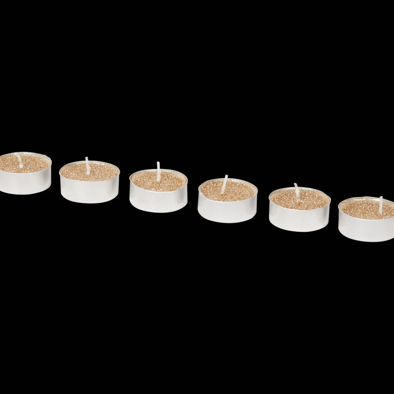 Action Bougies chauffe-plats pailletées* Bougies