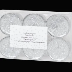 Action Bougies chauffe-plats pailletées* Bougies