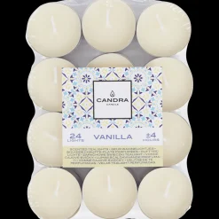 Candra Bougies chauffe-plats parfumées Vanille* Bougies