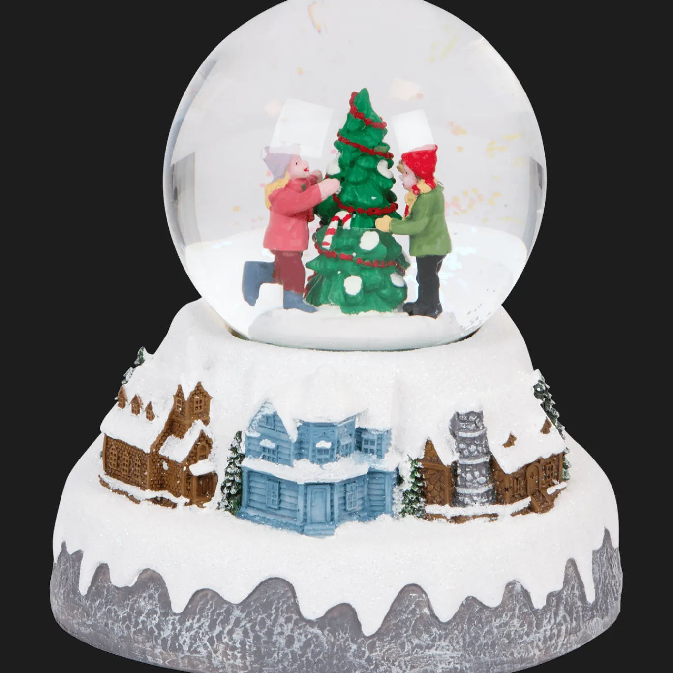 Magic Village Boule à neige* Décoration Saisonnière