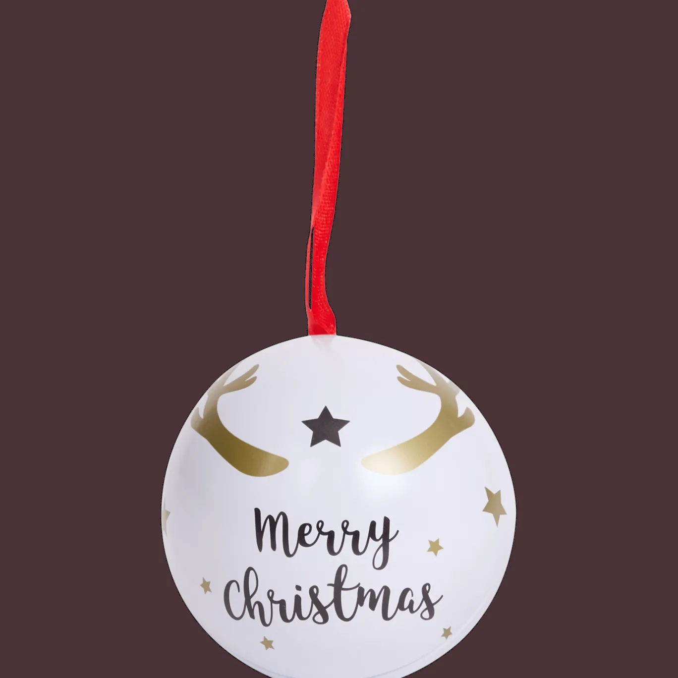 Action Boule de Noël rangement intégré* Conserver Et Emporter