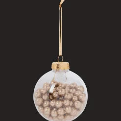 Action Boule Noël remplie de paillettes* Décoration Saisonnière