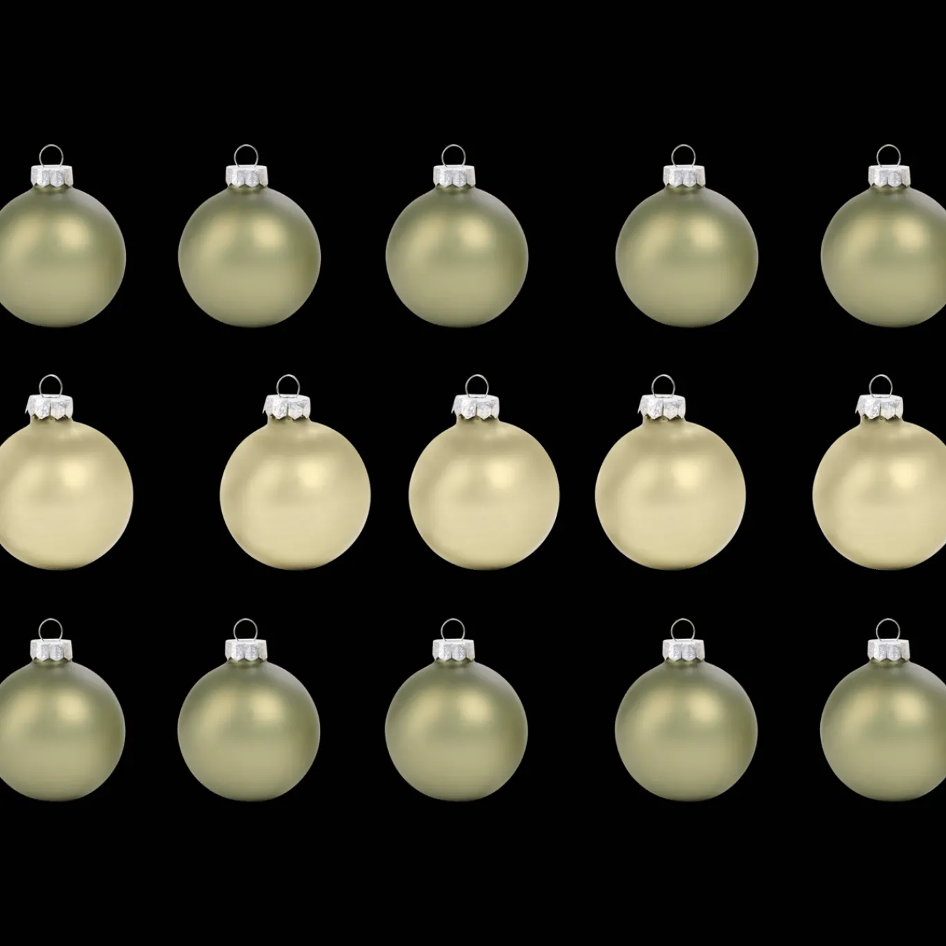 Action Boules de Noël en verre* Décoration Saisonnière