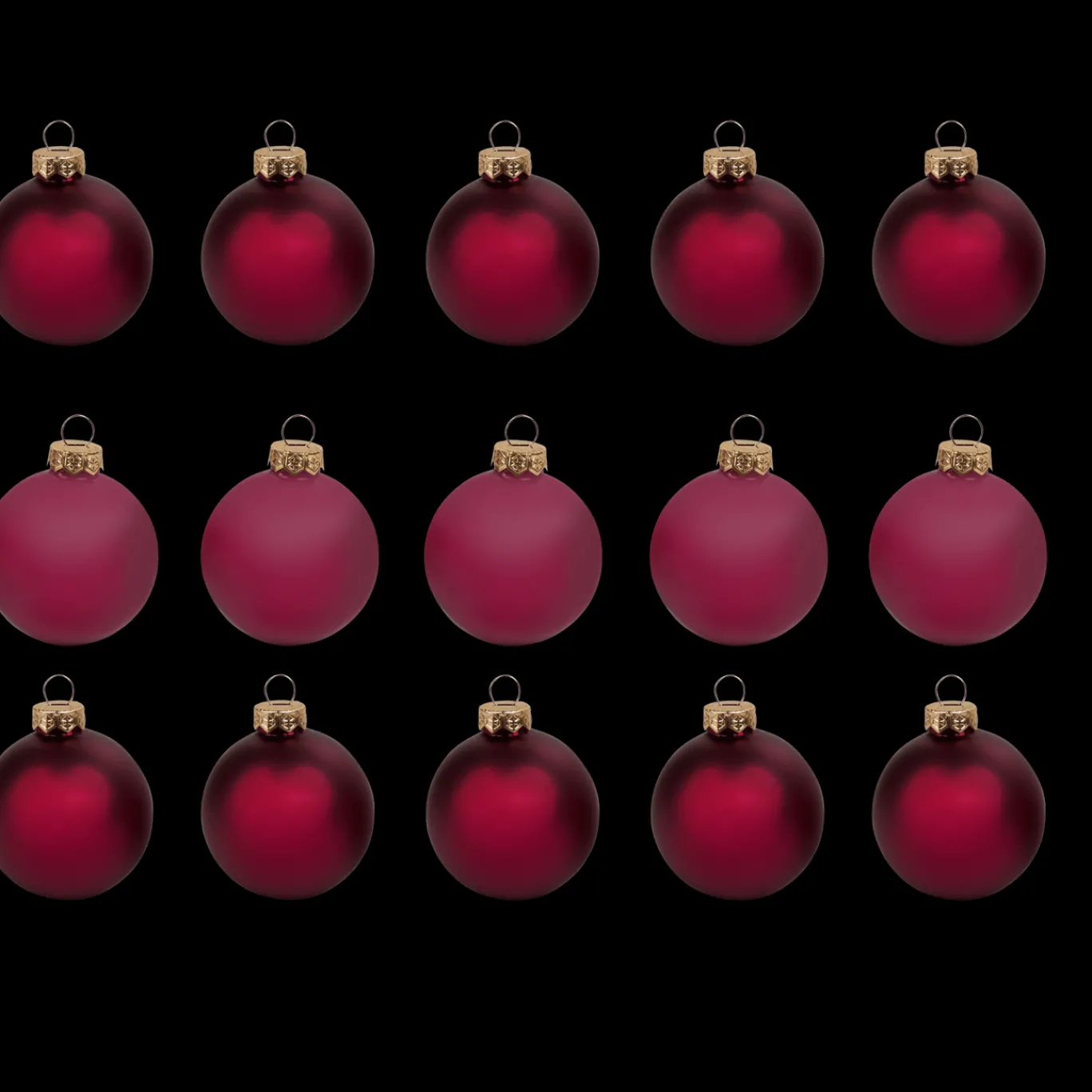 Action Boules de Noël en verre* Décoration Saisonnière