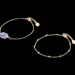 Action Bracelets plaqués or avec pierre précieuse* Montres Et Bijoux