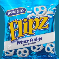 McVitie’s Bretzels enrobés Flipz White Fudge* Chocolat