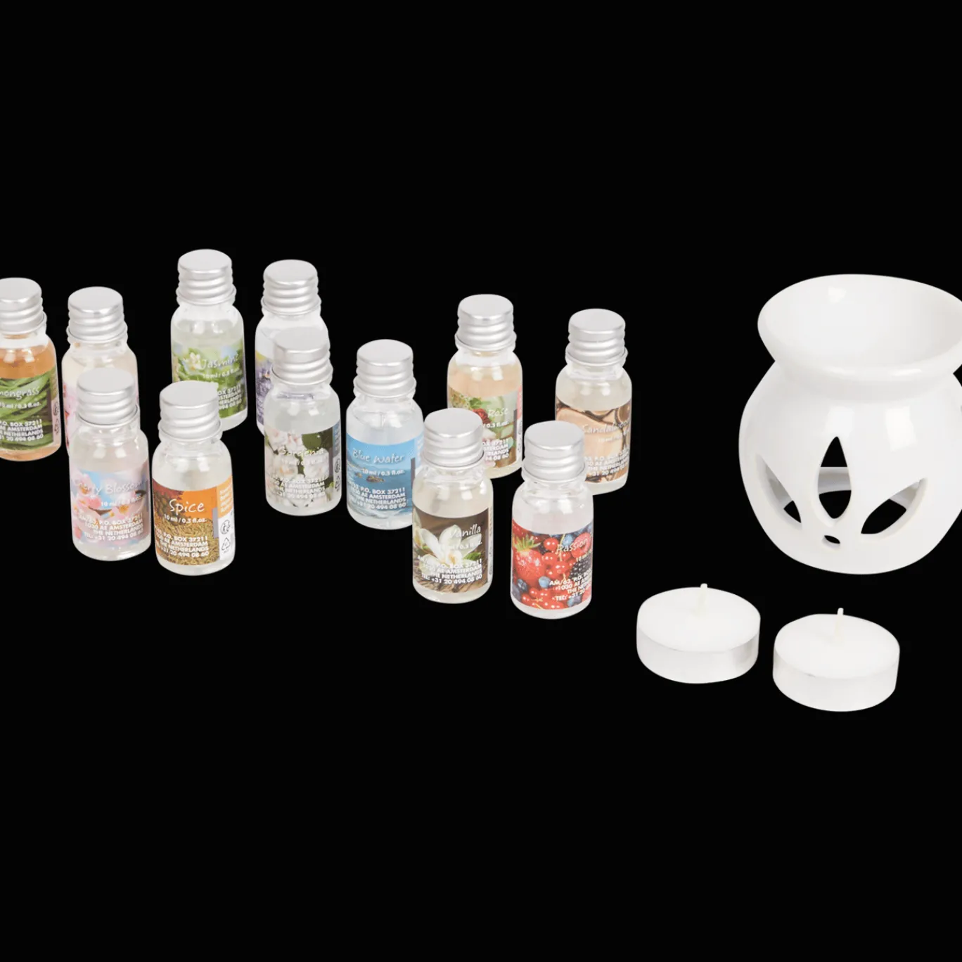 Action Brûleur d'huile avec huiles parfumées* Accessoires Pour La Maison