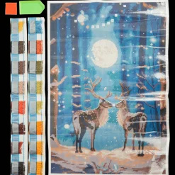 Action Broderie diamant de Noël Avec* Bricolage