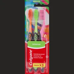 Colgate Brosses à dents Intense Medium* Soins Buccaux