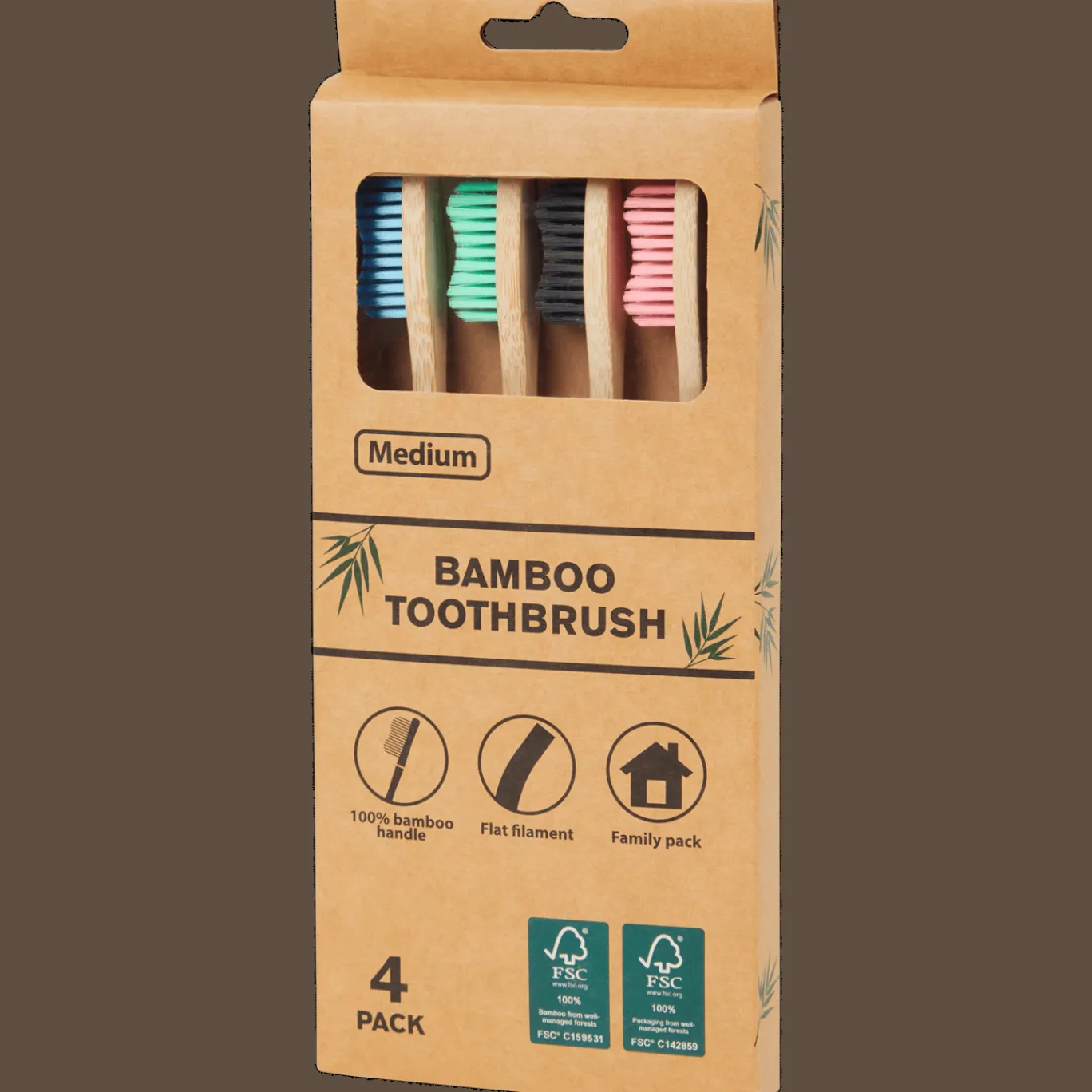Action Brosses à dents en bambou* Soins Buccaux