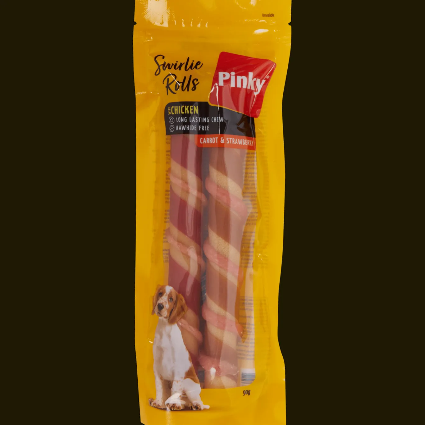 Action Bâtonnets à mâcher pour chien Pinky* Alimentation