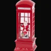 Action Cabine téléphonique de Noël* Décoration Saisonnière
