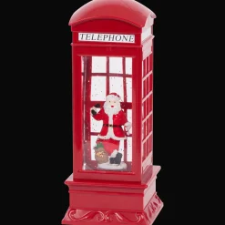 Action Cabine téléphonique de Noël* Décoration Saisonnière