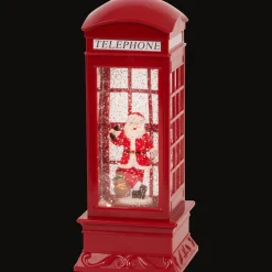 Action Cabine téléphonique de Noël* Décoration Saisonnière