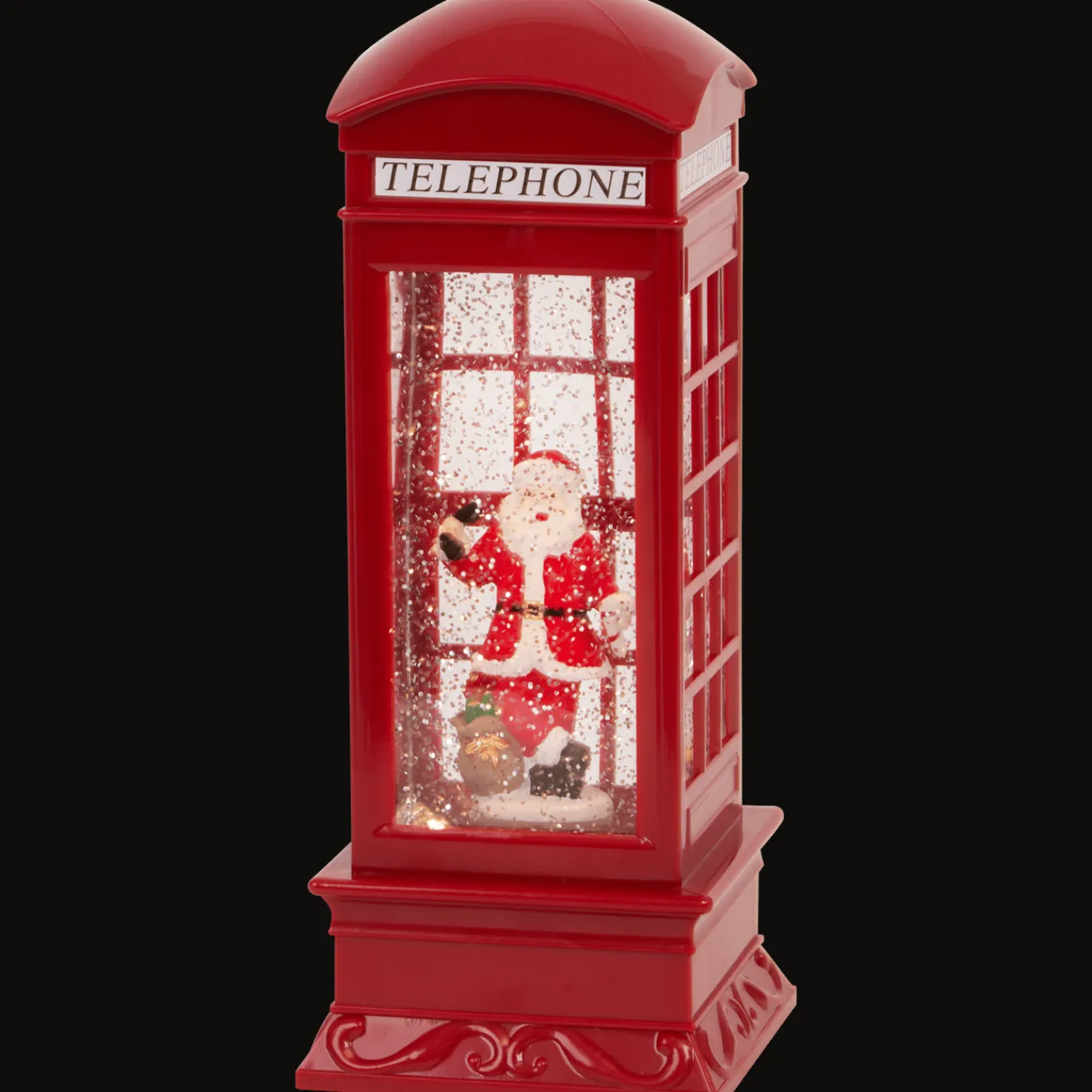 Action Cabine téléphonique de Noël* Décoration Saisonnière