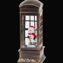 Action Cabine téléphonique de Noël* Décoration Saisonnière
