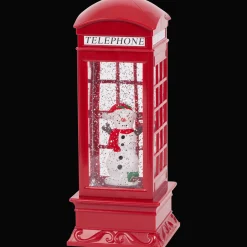 Action Cabine téléphonique de Noël* Décoration Saisonnière