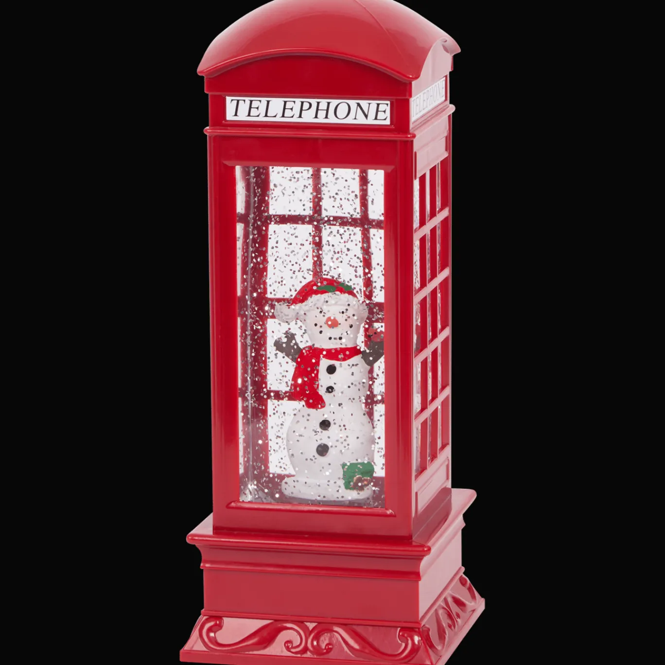 Action Cabine téléphonique de Noël* Décoration Saisonnière