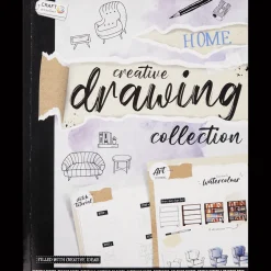 Action Cahier de dessin Grafix Creative Drawing Collection* Peindre