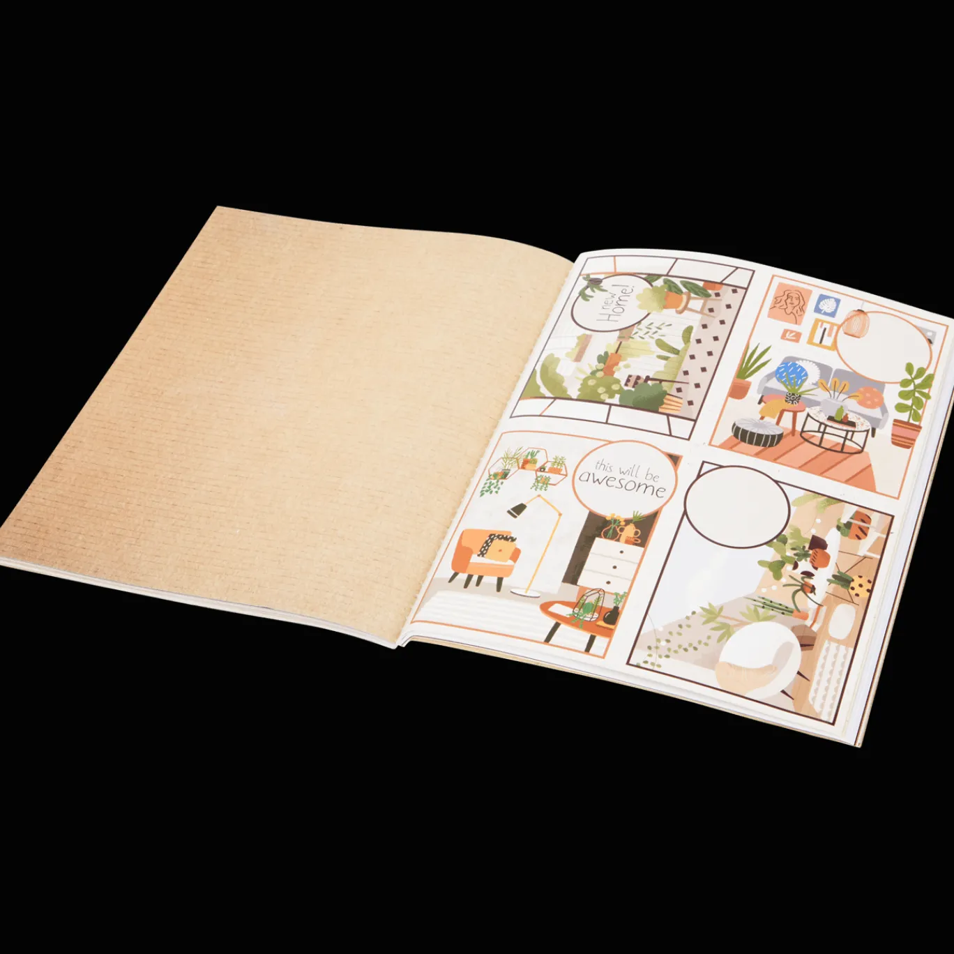 Action Cahier de dessin Grafix Creative Drawing Collection* Peindre