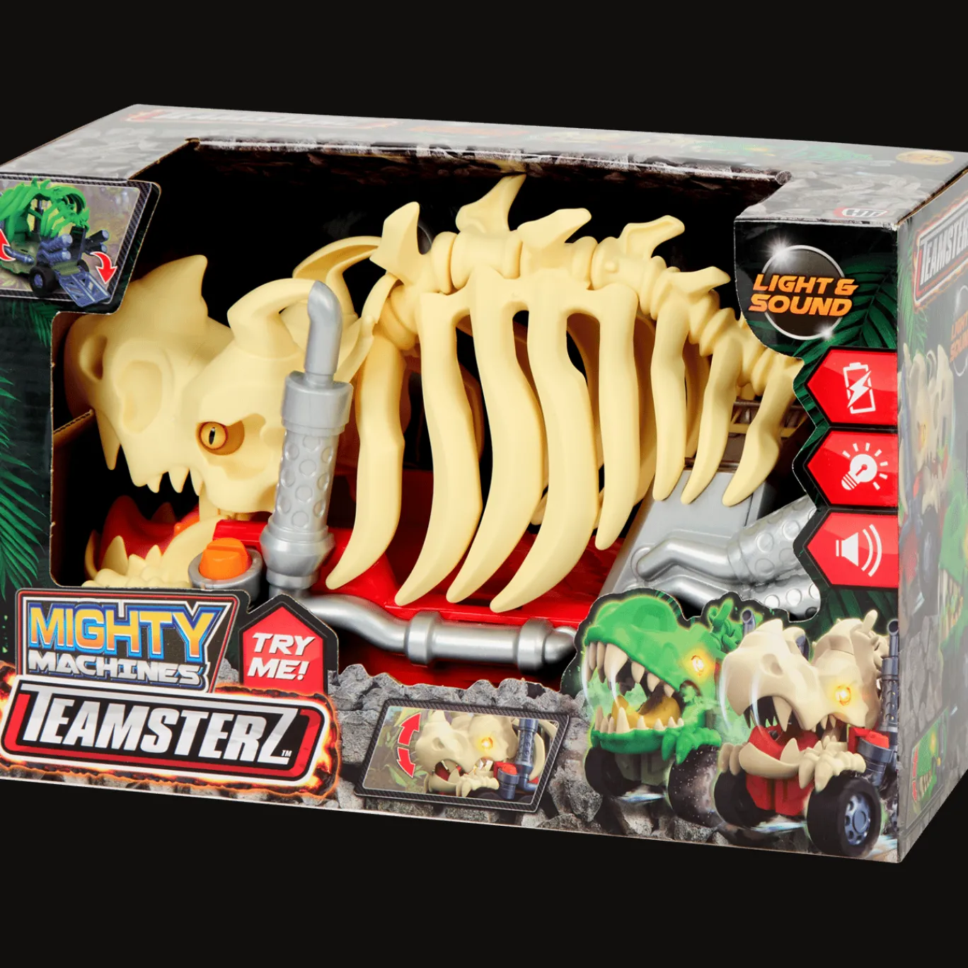 Action Camion dino Teamsterz Mighty Machines HTI* Véhicules Et Voitures