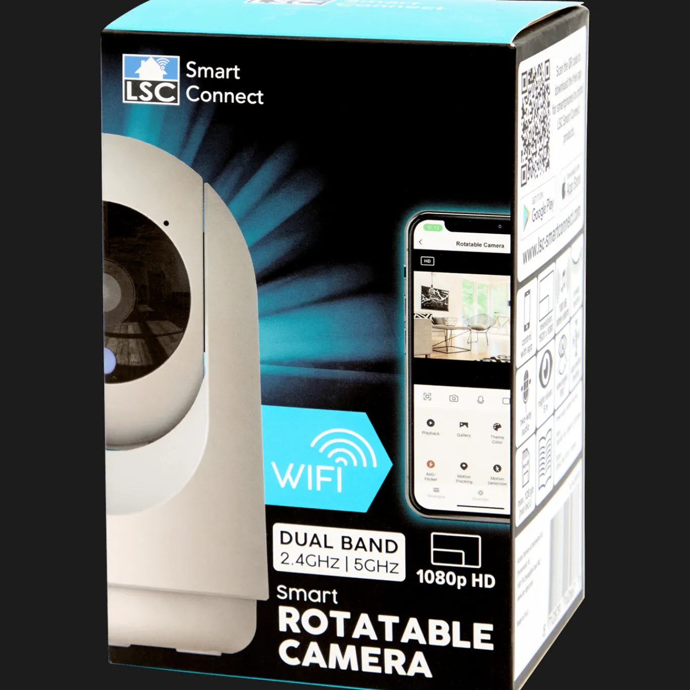 LSC Smart Connect Caméra de surveillance pivotante* Éclairage Extérieur|Éclairage