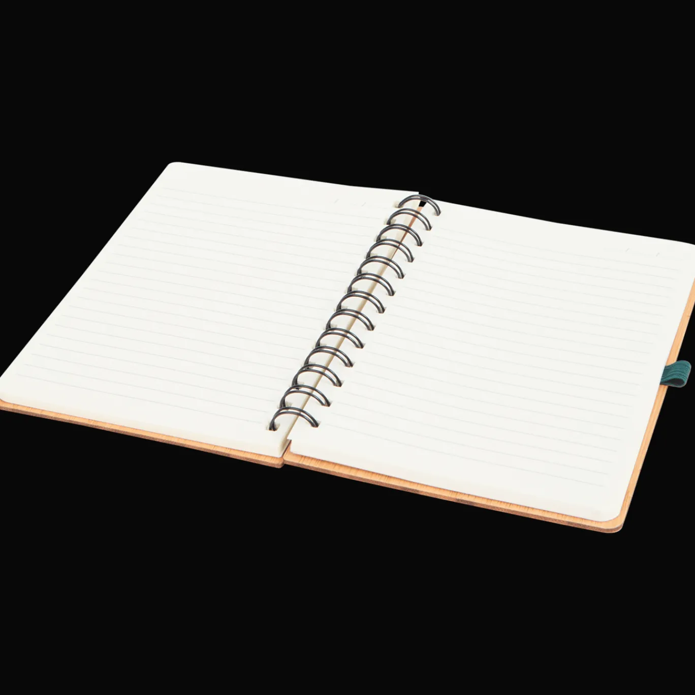 Action Carnet de notes en bambou* Papier Et Cahiers