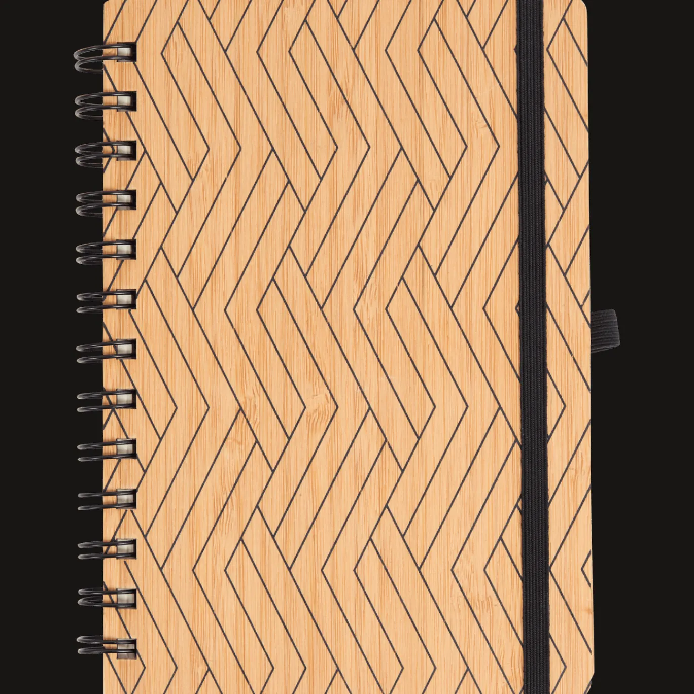 Action Carnet de notes en bambou* Papier Et Cahiers