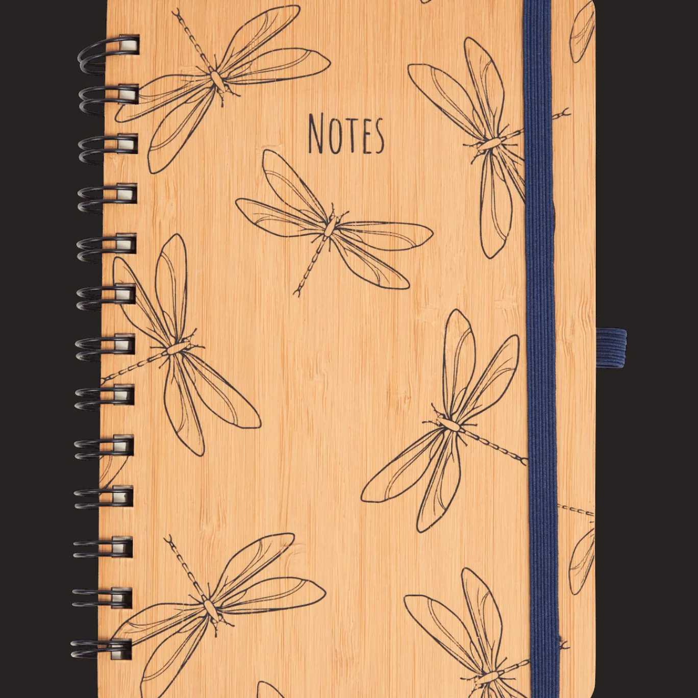 Action Carnet de notes en bambou* Papier Et Cahiers