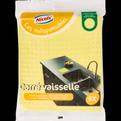 Nicols Carrés vaisselle* Articles De Nettoyage