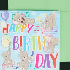 Action Carte d’anniversaire avec son et lumière* Cartes