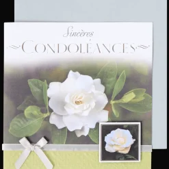 Action Carte de condoléances* Cartes