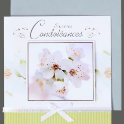 Action Carte de condoléances* Cartes