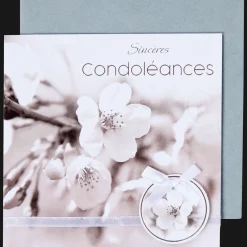 Action Carte de condoléances* Cartes