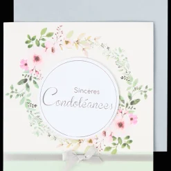 Action Carte de condoléances* Cartes